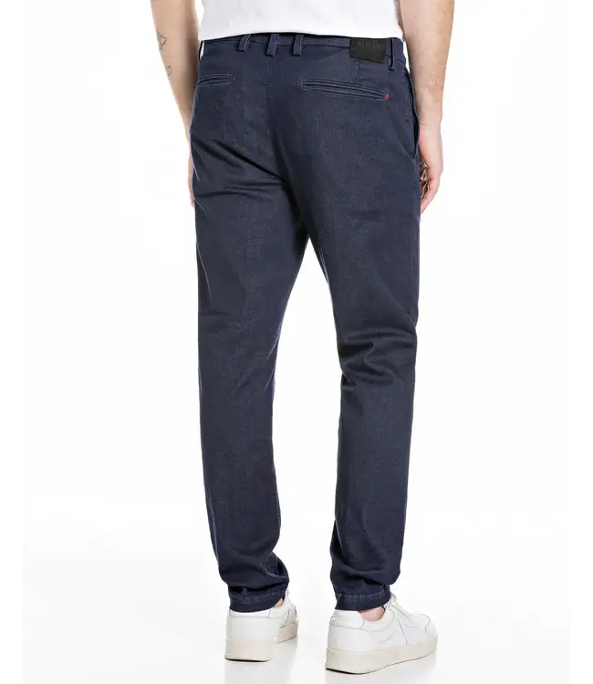 Replay jeans chino benni blauw m9722a.000.821.160.007