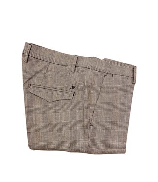 Mason's chino ruit bruin