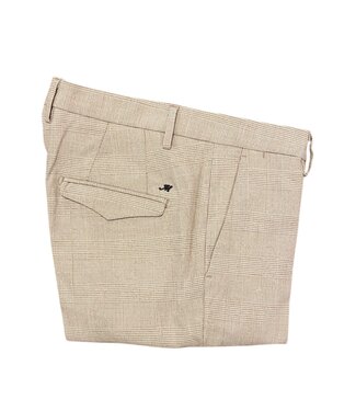 Mason's chino ruit beige