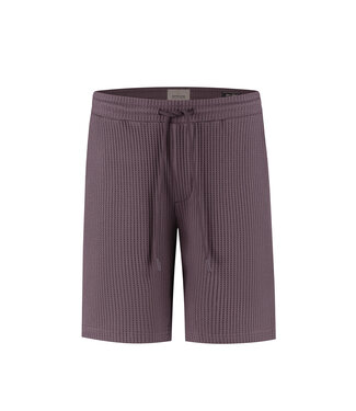 Dstrezzed short logan waffle paars