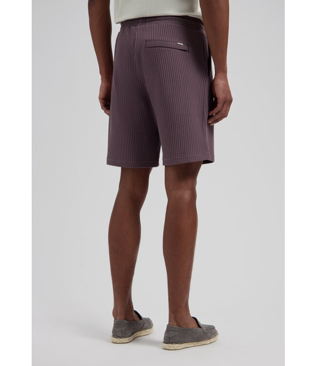 Dstrezzed short logan waffle paars 515630