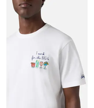 MC2 Saint Barth T-shirt big four wit