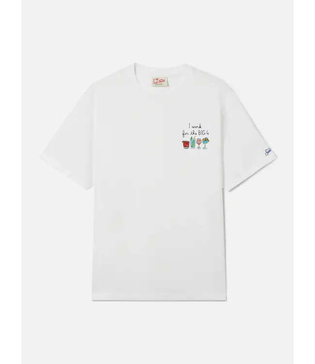 MC2 Saint Barth T-shirt big four 01n emb portland