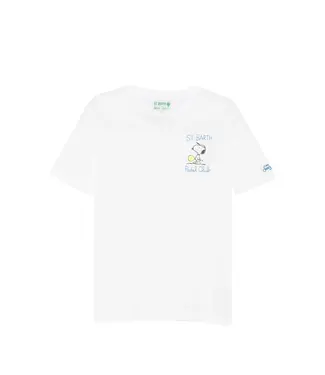 MC2 Saint Barth T-shirt snoopy padel club wit