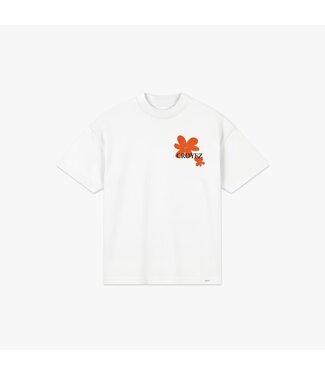 Croyez t-shirt orange wit