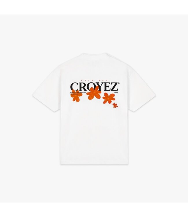 Croyez t-shirt orange wit CRA80026009