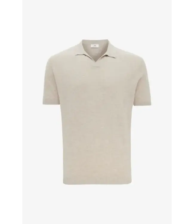 Gentiluomo polo no buttonsbeige  k4167-274