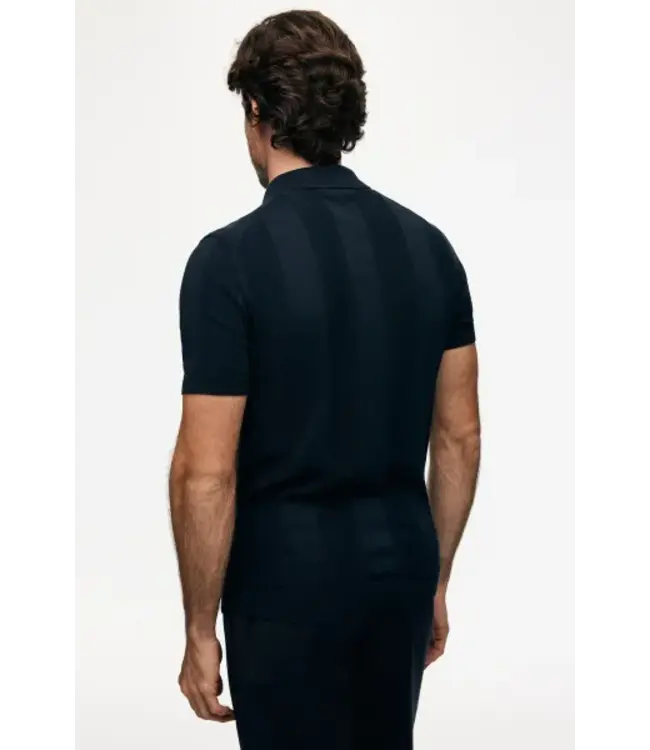 Gentiluomo polo k4201-282-010 d. blauw