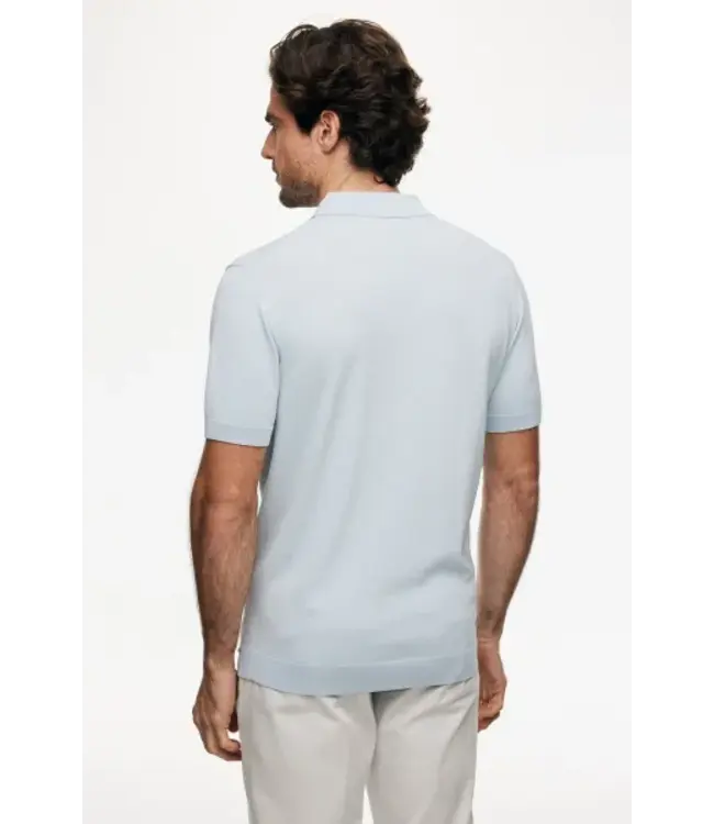 Gentiluomo cool dry polo k4175-260-118 l. blauw