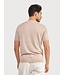Blue Industry fijn gebreid T-shirt beige