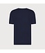 Blue Industry fijn gebreid  T-shirt d. blauw