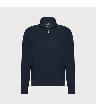 Blue Industry lounch over-shirt d. blauw