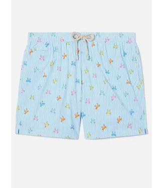 MC2 Saint Barth zwemshort pinchy multi stripes 30 lighting micro