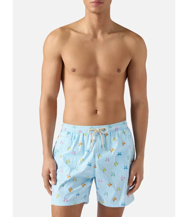 MC2 Saint Barth zwemshort pinchy multi stripes 30 lighting micro