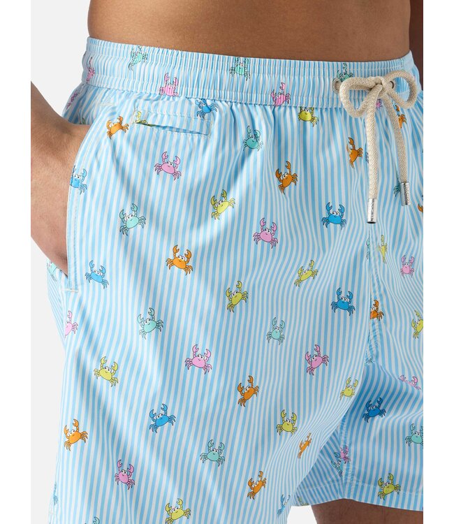 MC2 Saint Barth zwemshort pinchy multi stripes 30 lighting micro