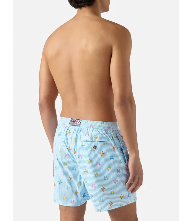 MC2 Saint Barth zwemshort pinchy multi stripes 30 lighting micro