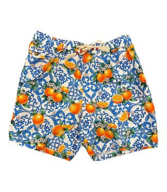 MC2 Saint Barth zwemshort lighting 70 maj orange chill