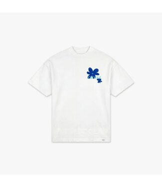 Croyez t-shirt blauw/wit