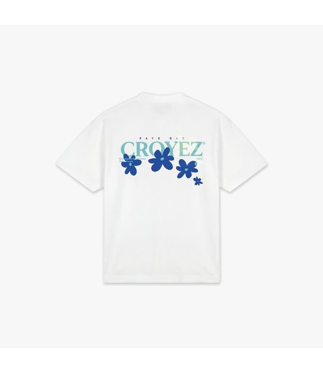Croyez t-shirt blauw /wit 40027 26057