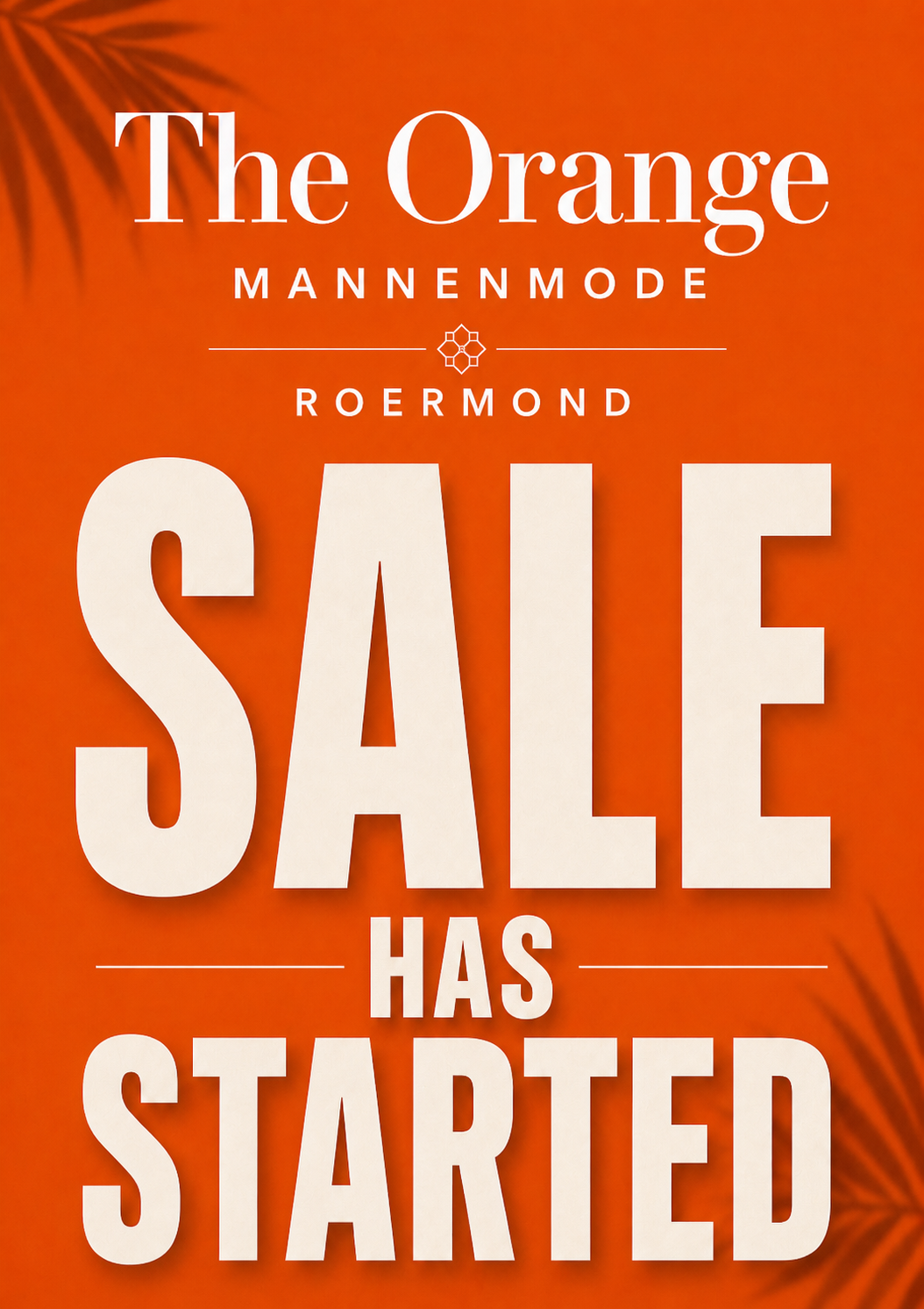 The Orange SALE HAS STARTED
