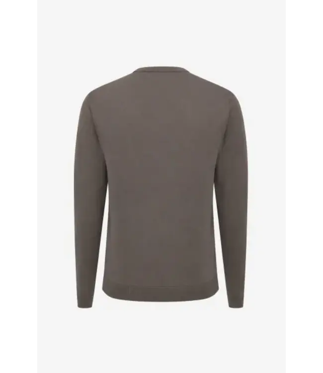 Gentiluomo cool dry trui ronde hals bruin k5147-260