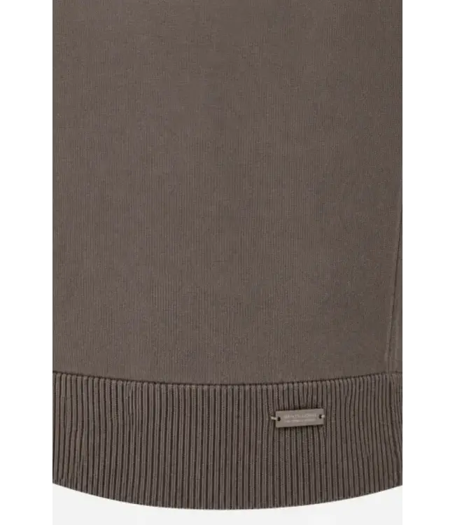 Gentiluomo cool dry trui ronde hals bruin k5147-260