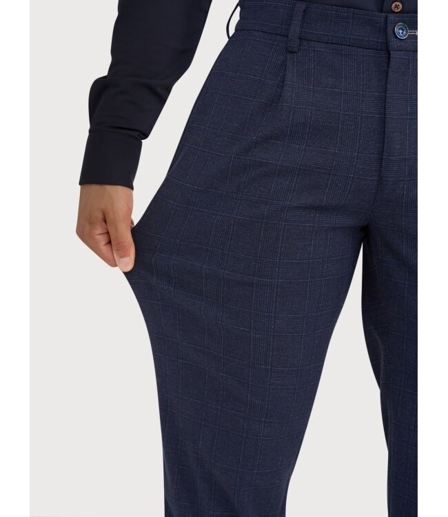 Blue Industry chino steven ruit navy m1 6203490
