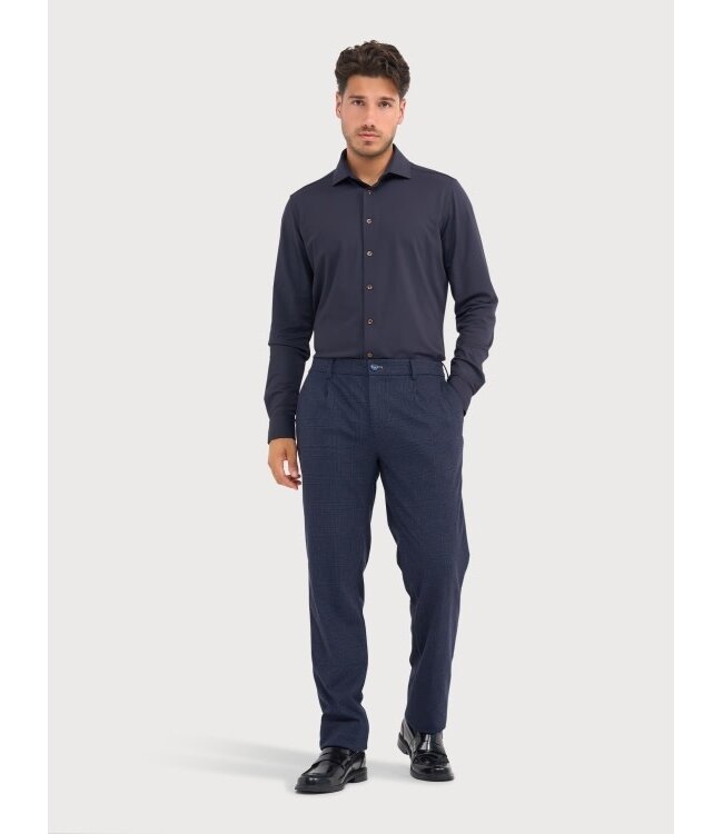 Blue Industry chino steven ruit navy m1 6203490