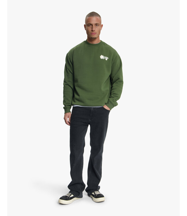 Croyez sweater silhouette groen 2.0 crb50026037