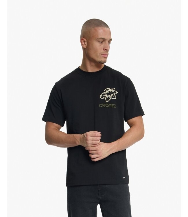 Croyez T-shirt gardener zwart crb50026029