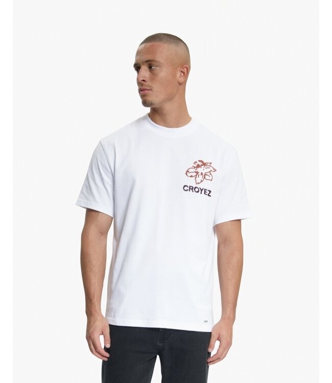 Croyez T-shirt gardener wit crb50026029