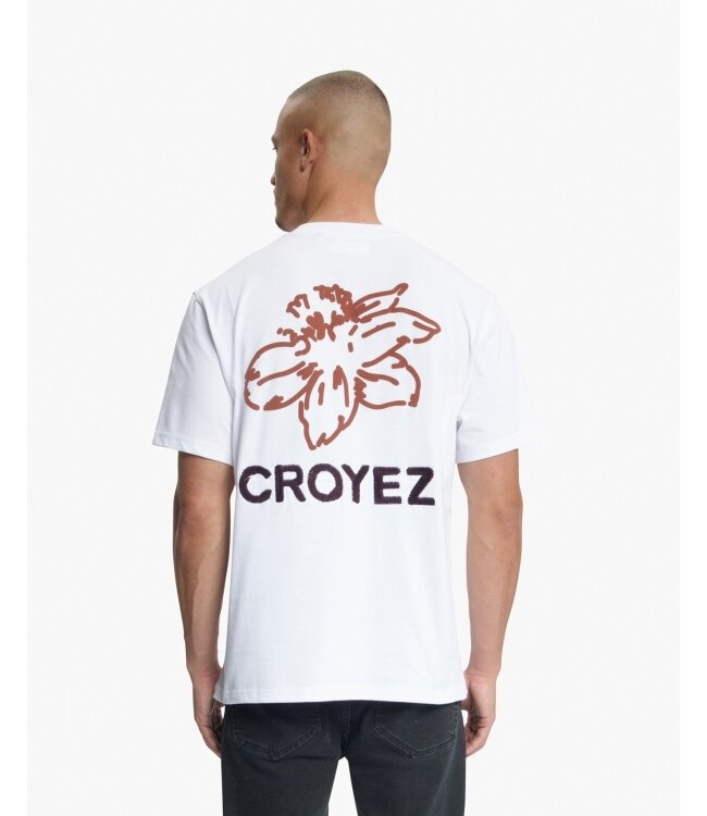 Croyez T-shirt gardener wit crb50026029
