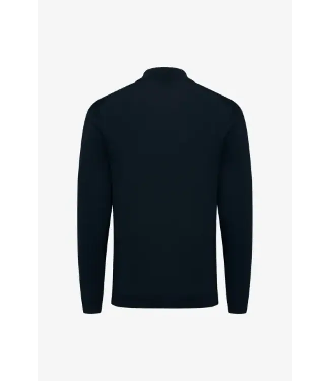 Gentiluomo cool dry turtle trui rits blauw k5148-260