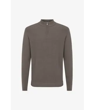 Gentiluomo cool dry turtle trui rits bruin