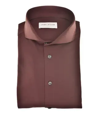 John Miller hyper stretch shirt sf bordeau