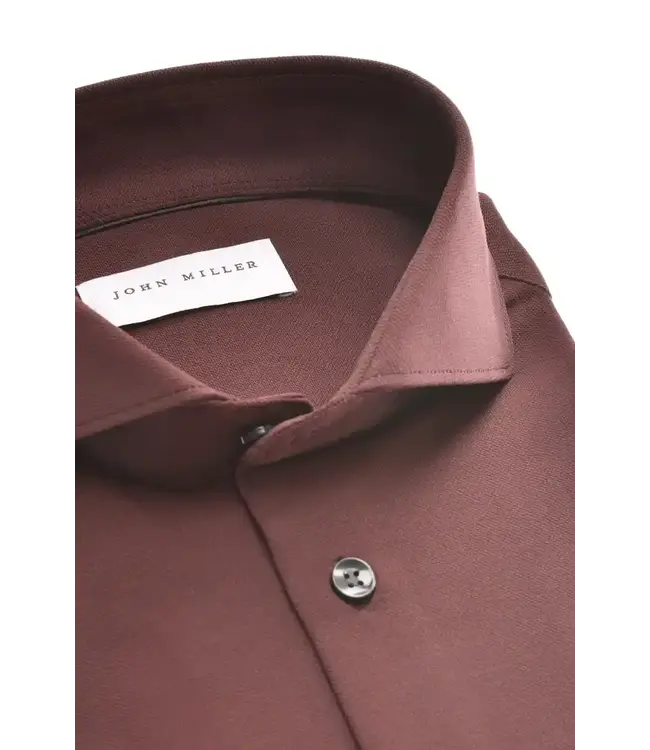 John Miller hyper stretch shirt sf bordeau 5142675-495-000-000