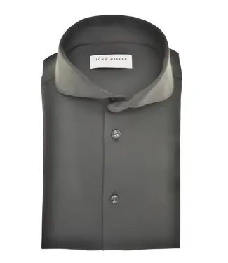 John Miller hyper stretch shirt d. groen