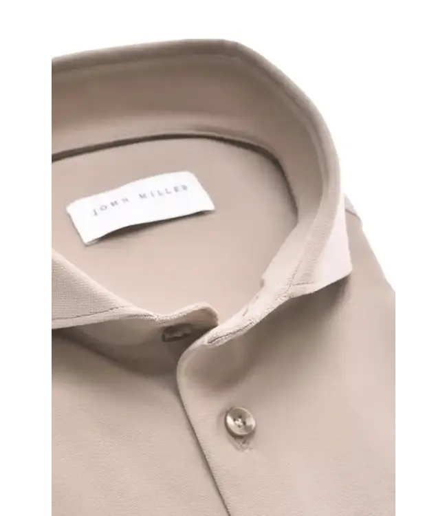 John Miller hyper stretch shirt sf camel 5142675-640-000-000