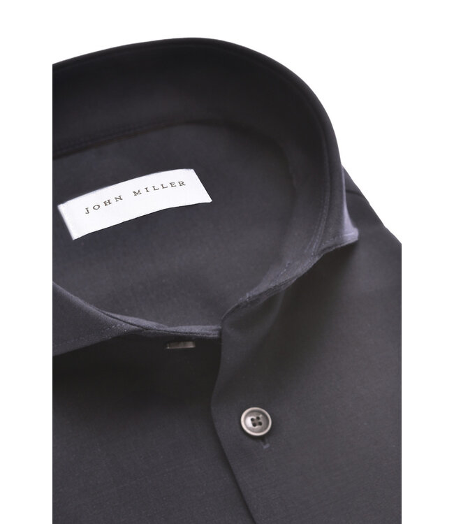 John Miller dress-shirt sf d. blauw 5142973-190-000-000
