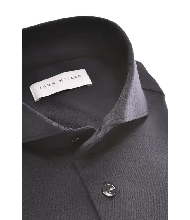 John Miller hyper stretch shirt sf d. blauw 5346516-195-000-000