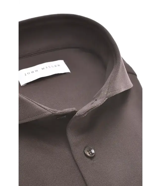 John Miller hyper stretch shirt sf d. bruin 5346516-690-000-000