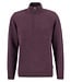 Barbour trui holden half zip aubergine mkn0837