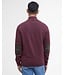 Barbour trui holden half zip aubergine mkn0837