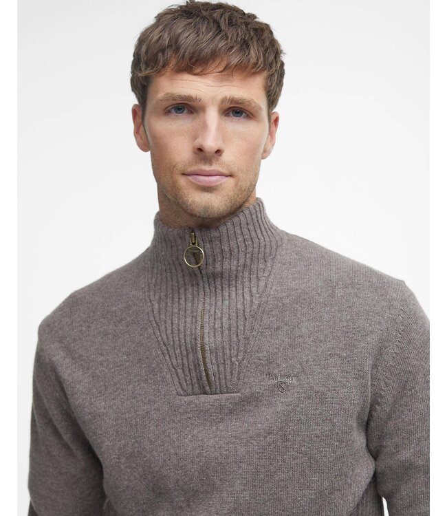 Barbour trui essential half/zip jumper mkn0339