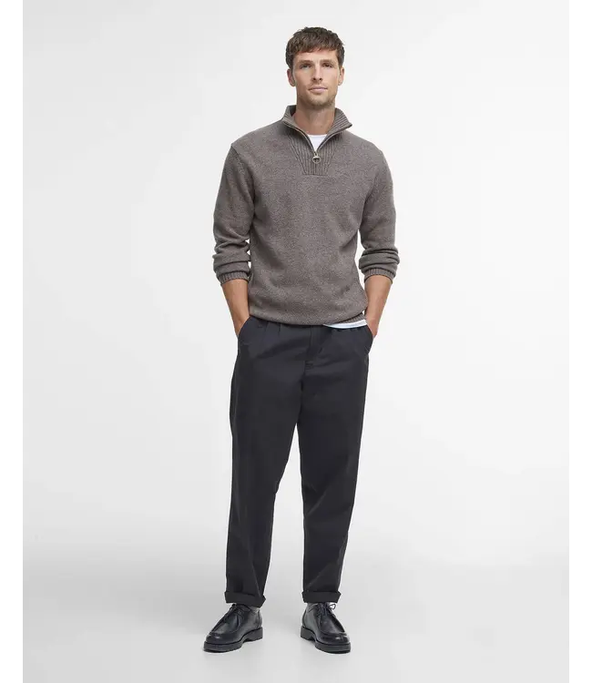 Barbour trui essential half/zip jumper mkn0339