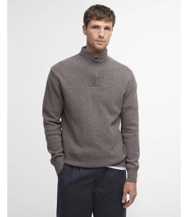 Barbour trui essential half/zip jumper mkn0339