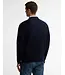 Barbour trui newtown crew neck d. blauw mkn1773