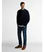 Barbour trui newtown crew neck d. blauw mkn1773