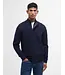 Barbour vest essential patch zip d. blauw mkn0731