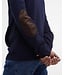 Barbour vest essential patch zip d. blauw mkn0731